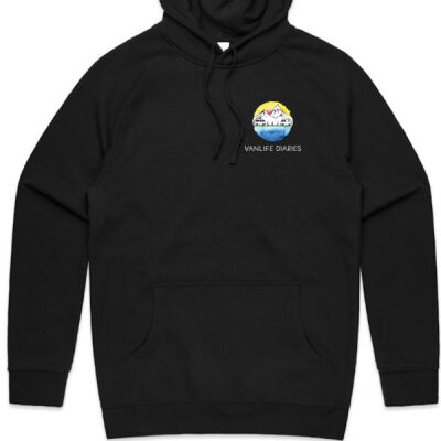 Vanlife Diaries - Tour Design Hoodie - Black Thumbnail